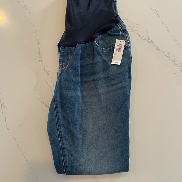 Old Navy Maternity Skinny Jeans Size 6 Long NWT - Picture 2 of 8